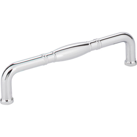 Jeffrey Alexander Z290-128-PC: 128mm cc Durham D-Handle Cabinet Pull - Polished Chrome