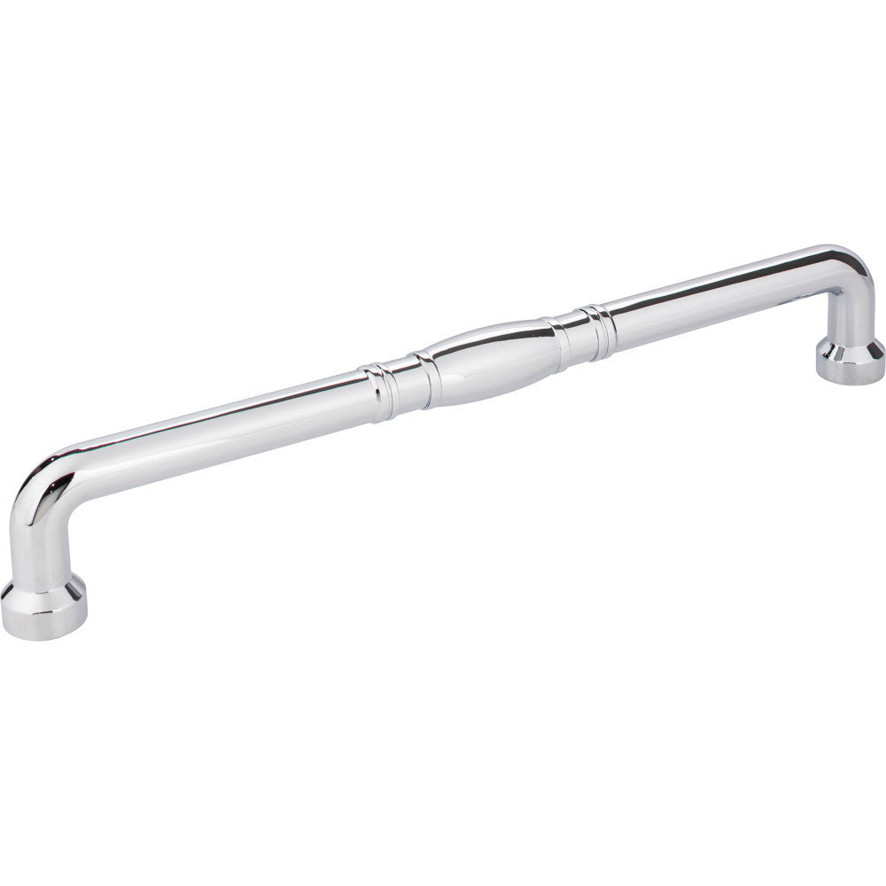 Jeffrey Alexander Z290-12PC: 12" cc Durham D-Handle Appliance Pull - Polished Chrome