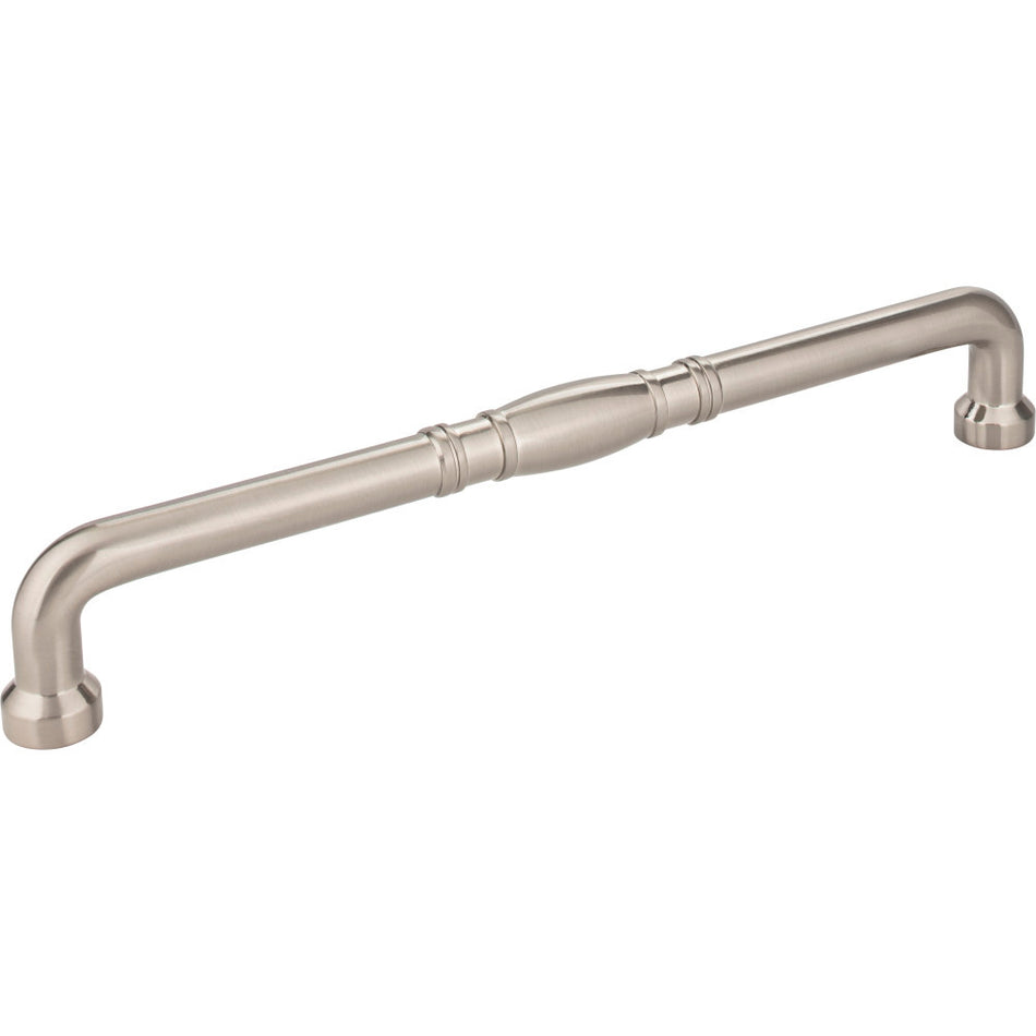 Jeffrey Alexander Z290-12SN: 12" cc Durham D-Handle Appliance Pull - Satin Nickel
