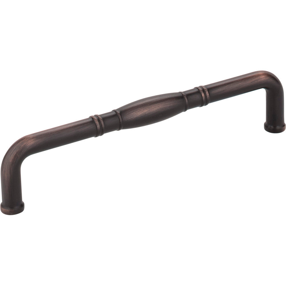 Jeffrey Alexander Z290-160-DBAC: 160mm cc Durham D-Handle Cabinet Pull - Brushed Oil Rubbed Bronze