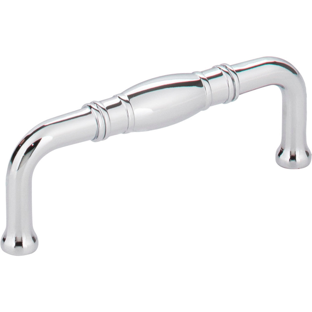 Jeffrey Alexander Z290-3-PC: 3" cc Durham D-Handle Cabinet Pull - Polished Chrome