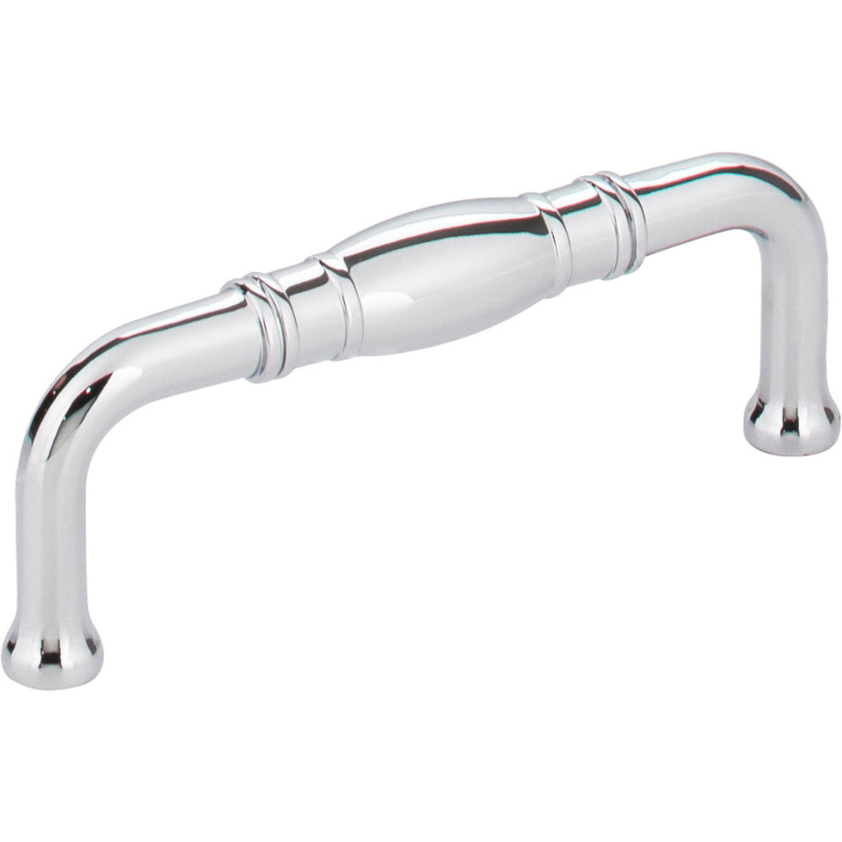 Jeffrey Alexander Z290-3-PC: 3" cc Durham D-Handle Cabinet Pull - Polished Chrome