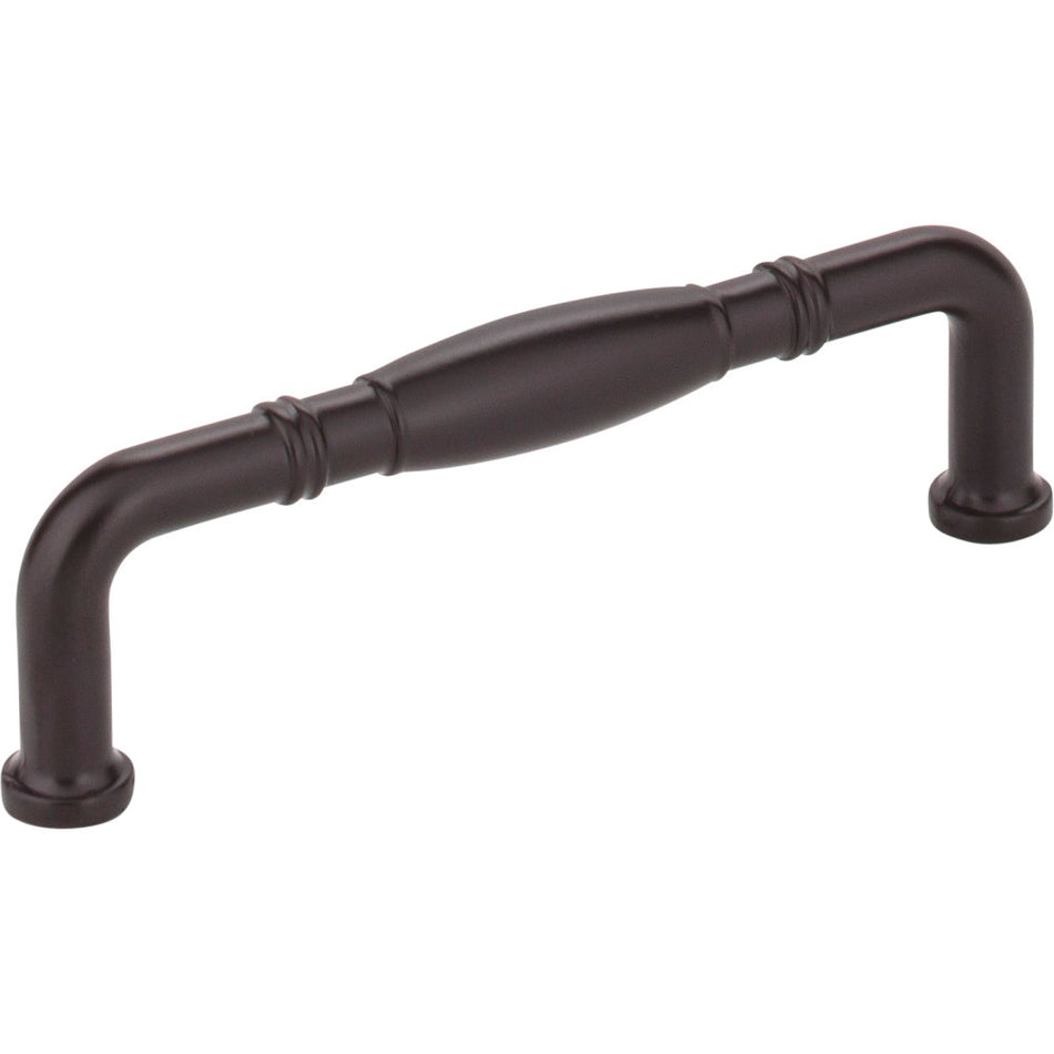 Jeffrey Alexander Z290-96-ORB: 96mm cc Durham D-Handle Cabinet Pull - Dark Bronze