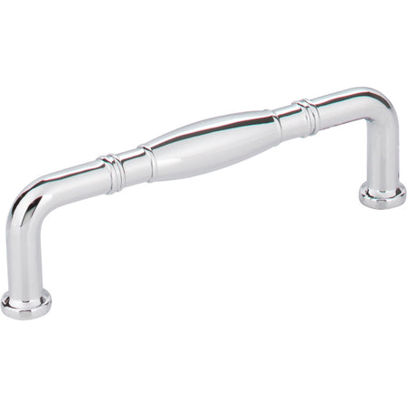 Jeffrey Alexander Z290-96-PC: 96mm cc Durham D-Handle Cabinet Pull - Polished Chrome