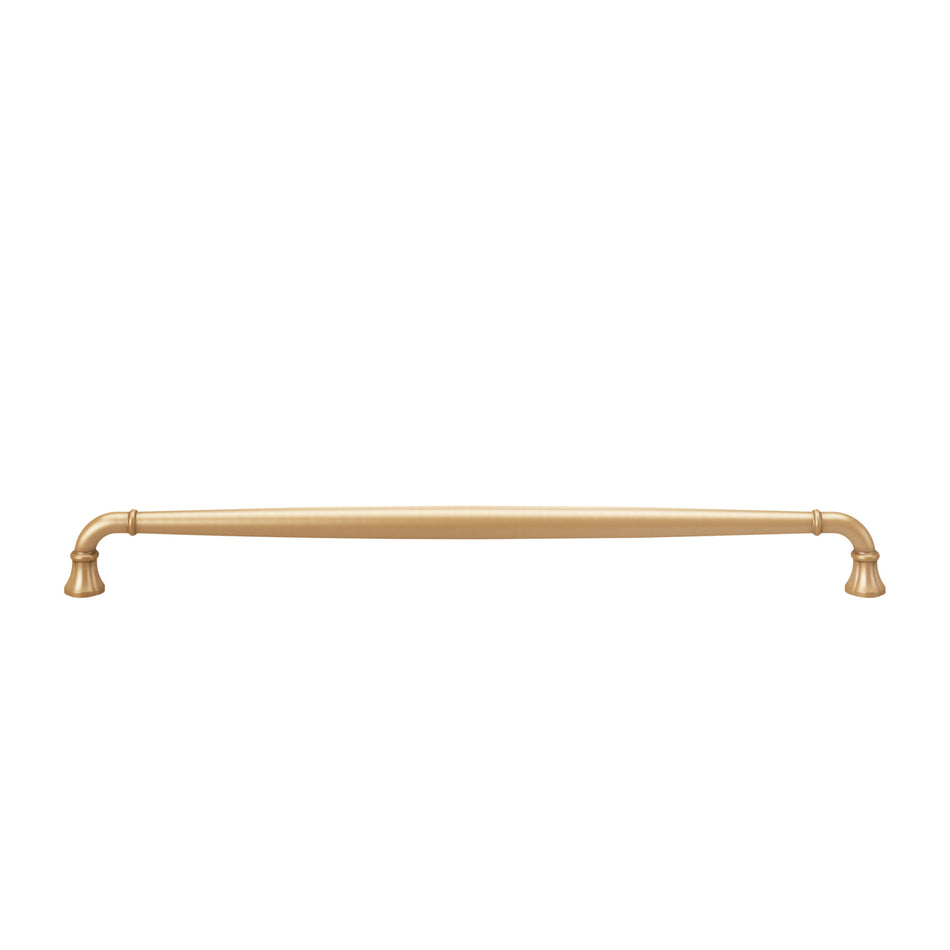 Atlas A6017-WB: 12" cc Lanehurst Cabinet Pull - Warm Brass