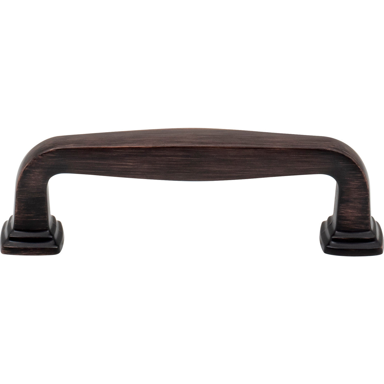 Jeffrey Alexander 782-96DBAC: 96mm cc Fontana Bar Cabinet Pull - Brushed Oil Rubbed Bronze