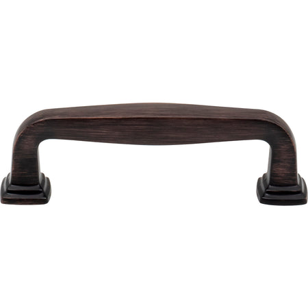 Jeffrey Alexander 782-96DBAC: 96mm cc Fontana Bar Cabinet Pull - Brushed Oil Rubbed Bronze