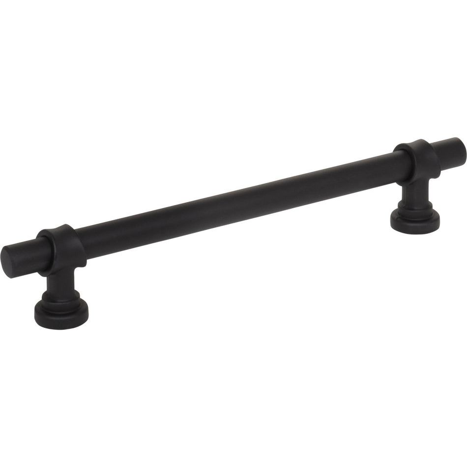 Top Knobs M2727: 6-5/16" cc Dakota Bit Cabinet Pull - Flat Black