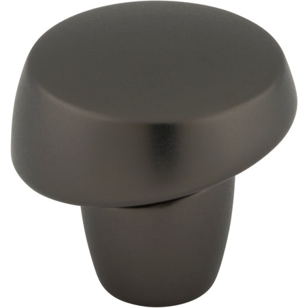 Top Knobs TK3131AG: 1-1/4" Florham Round Cabinet Knob - Ash Gray