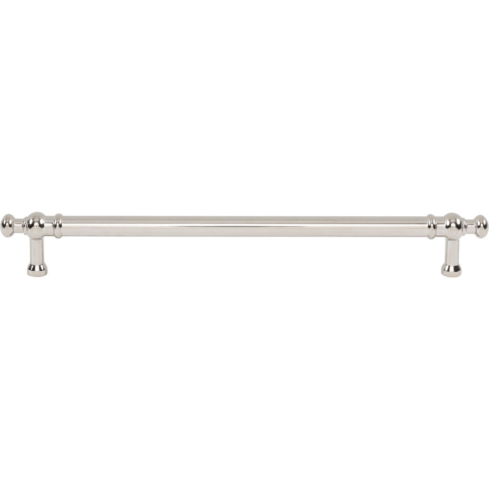 Top Knobs TK3305PN: 8-13/16" cc Wetherby Cabinet Pull - Polished Nickel