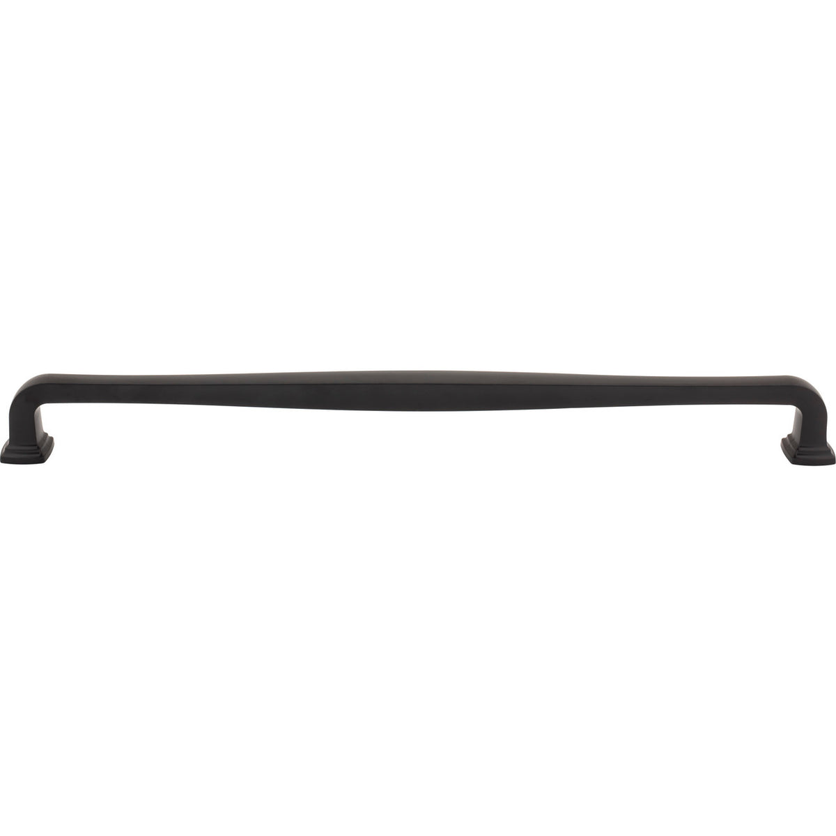Jeffrey Alexander 782-18MB: 18" cc Fontana Appliance Pull - Matte Black