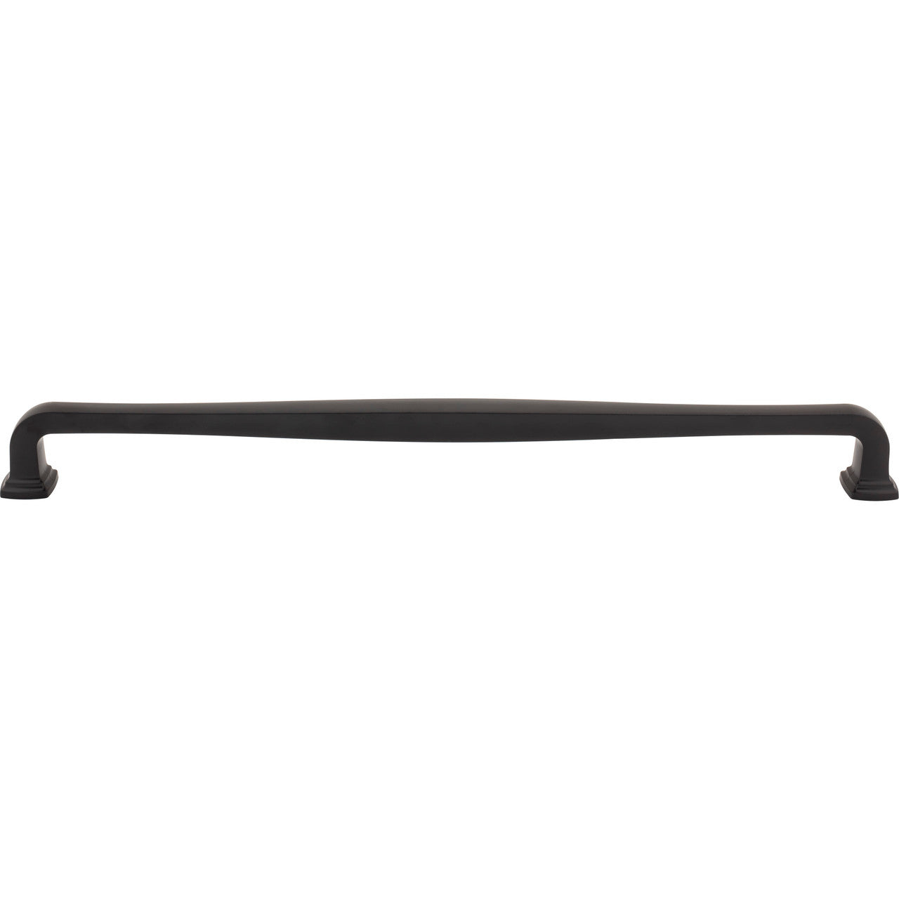 Jeffrey Alexander 782-18MB: 18" cc Fontana Appliance Pull - Matte Black