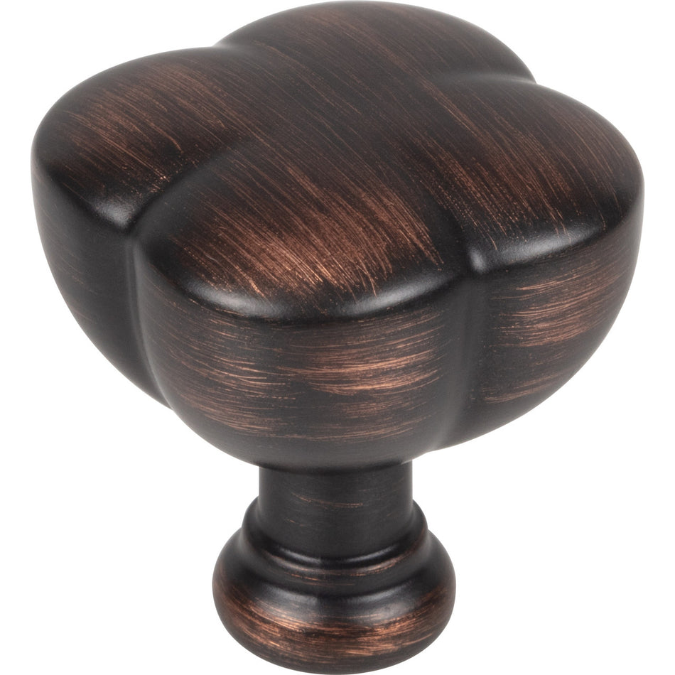 Jeffrey Alexander 686DBAC: 1-1/4" Southerland Round Cabinet Knob - Brushed Oil Rubbed Bronze