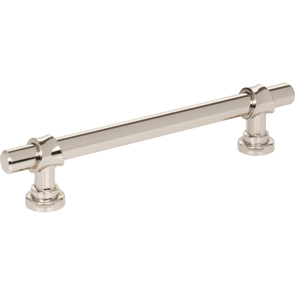 Top Knobs M2709: 5-1/16" cc Dakota Bit Cabinet Pull - Polished Nickel