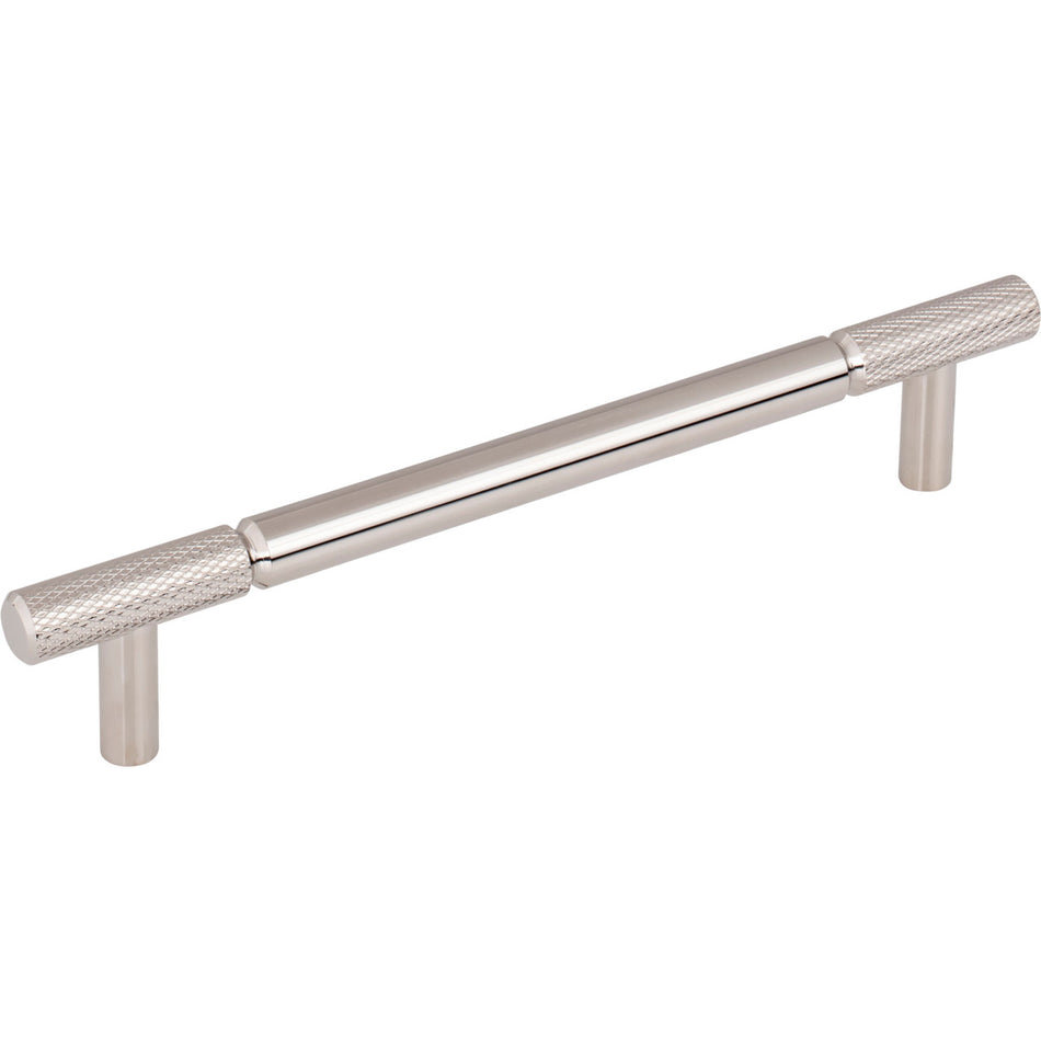 Top Knobs TK3242PN: 6-5/16" cc Prestwick Bar Cabinet Pull - Polished Nickel