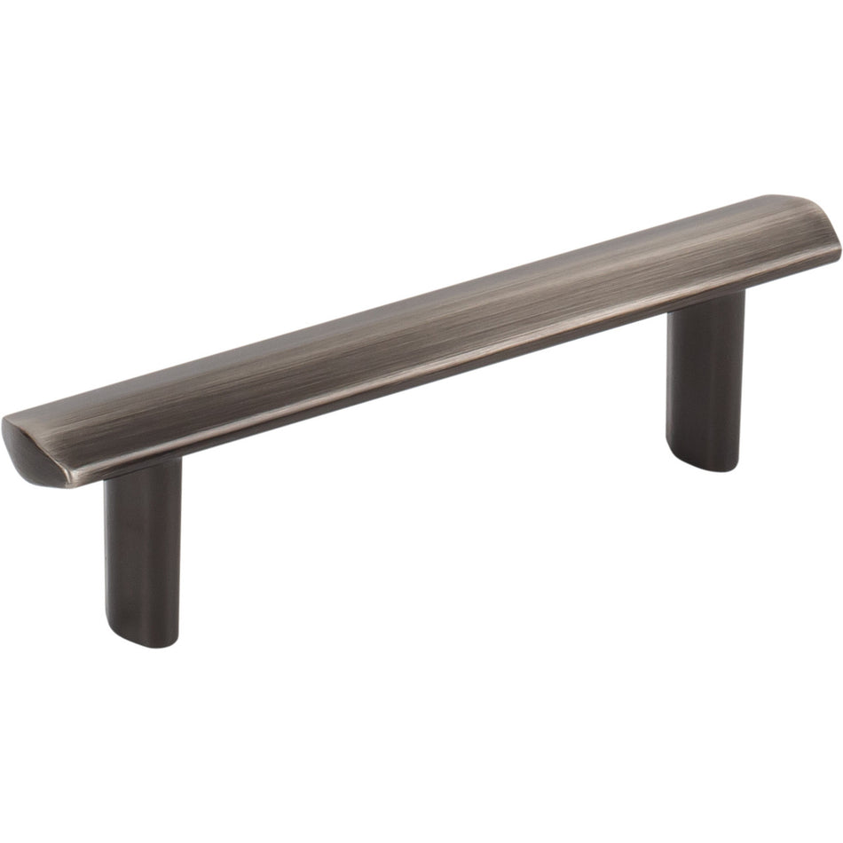 Elements 641-3BNBDL: 3" cc William Bar Cabinet Pull - Brushed Pewter