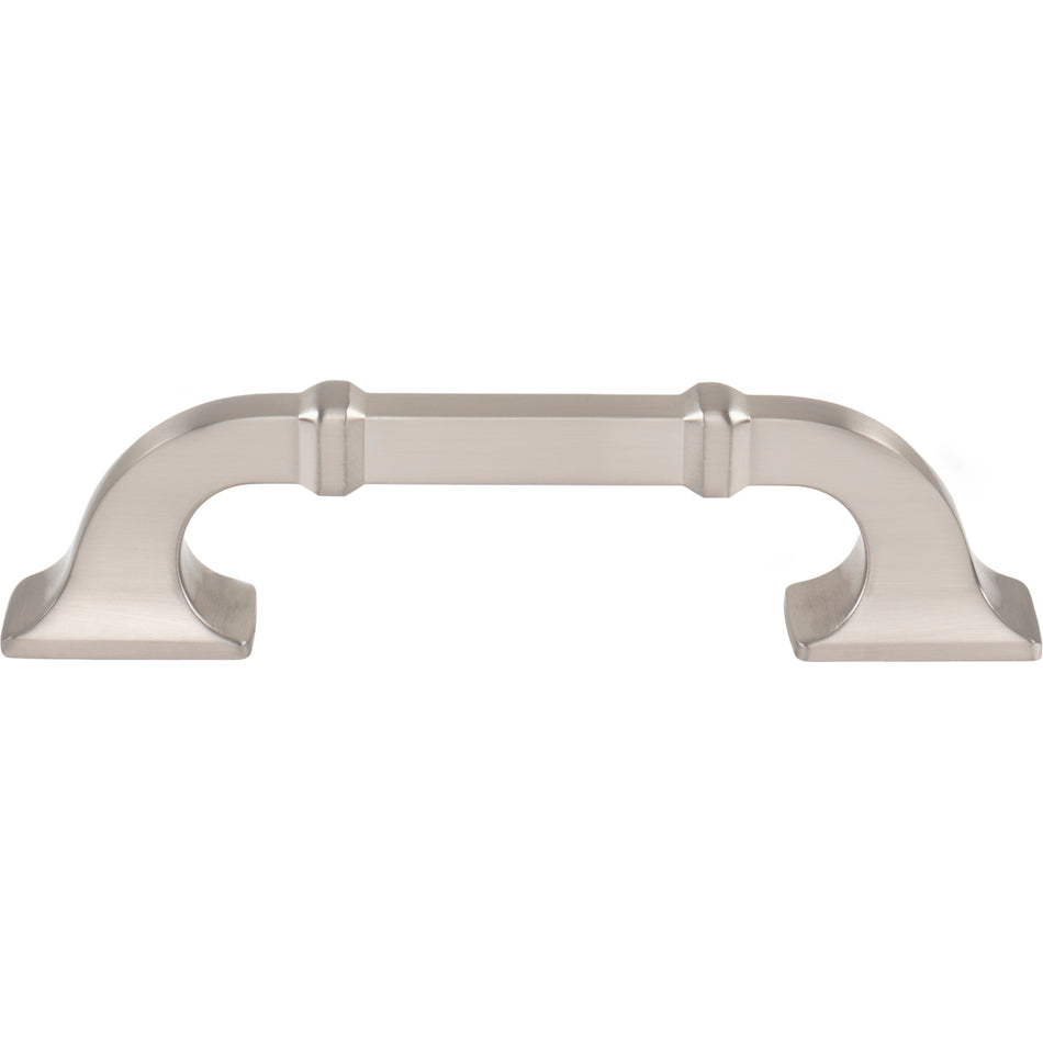 Top Knobs TK3311BSN: 3-3/4" cc Califon Cabinet Pull - Brushed Satin Nickel