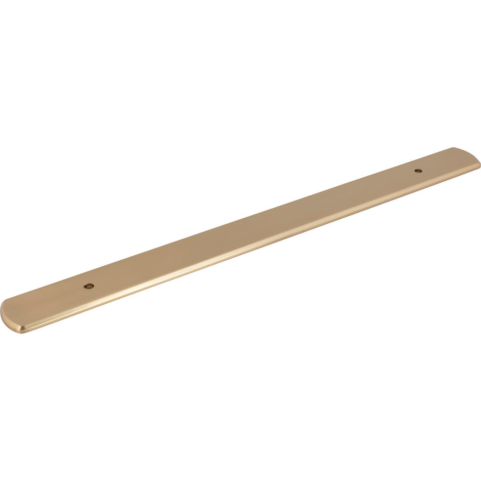 Top Knobs TK3277HB: 17" Wescott  Backplate - Honey Bronze