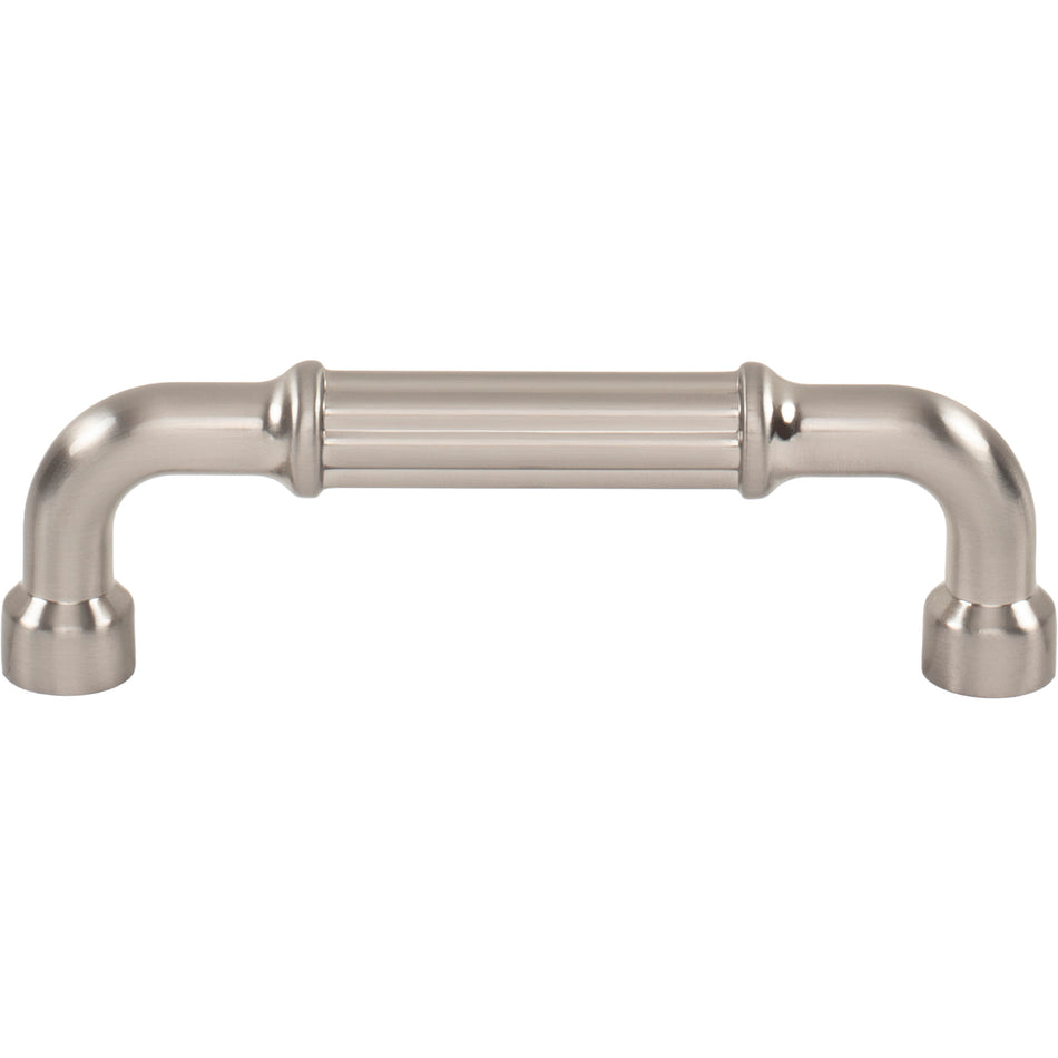 Top Knobs TK3402BSN: 3-3/4" cc Pemberton Cabinet Pull - Brushed Satin Nickel
