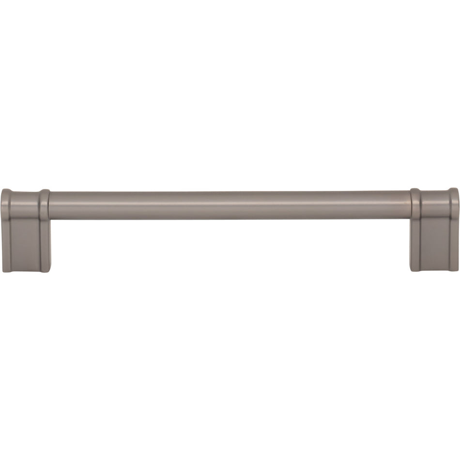 Top Knobs TK3384AG: 6-5/16" Newburn D-Handle Cabinet Pull - Ash Gray