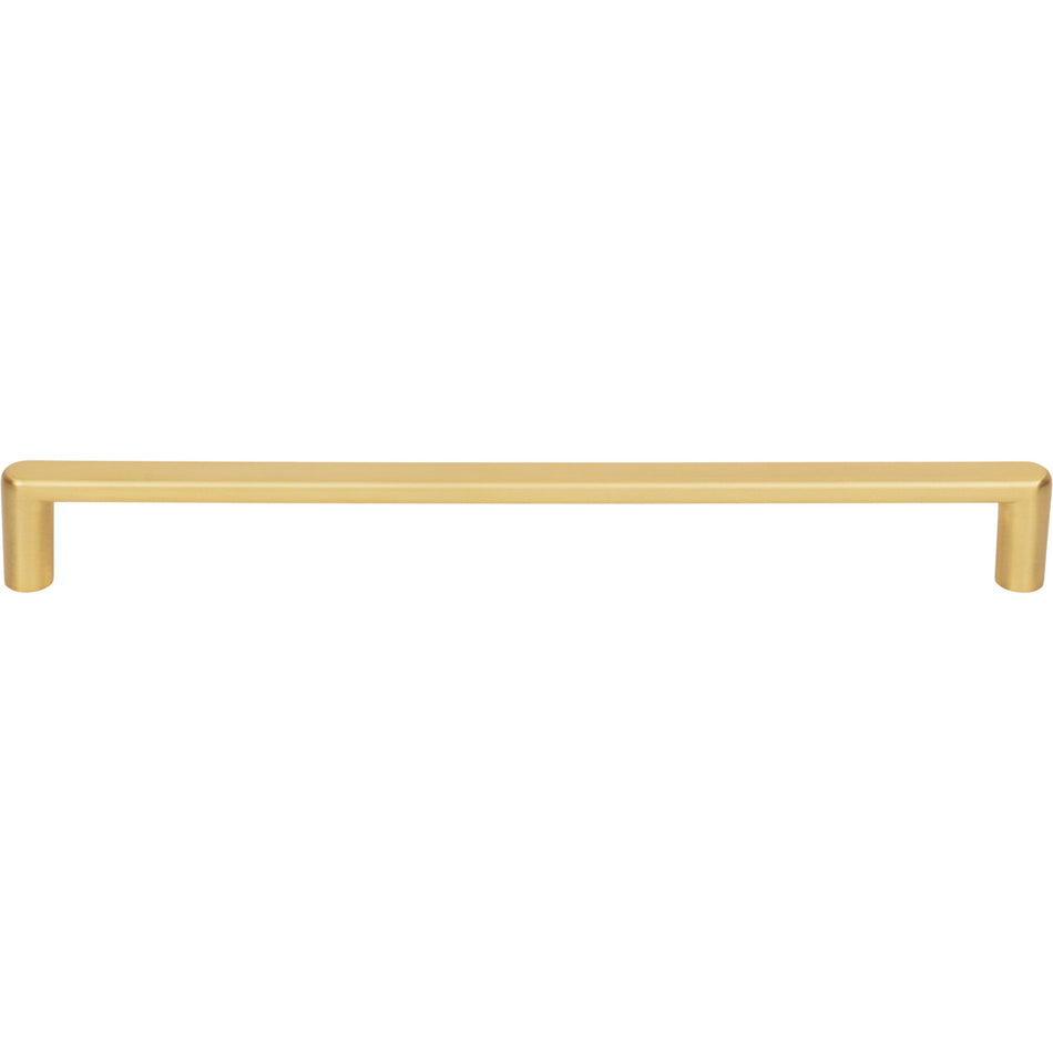 Elements 105-224BG: 224mm cc Gibson Bar Cabinet Pull - Brushed Gold