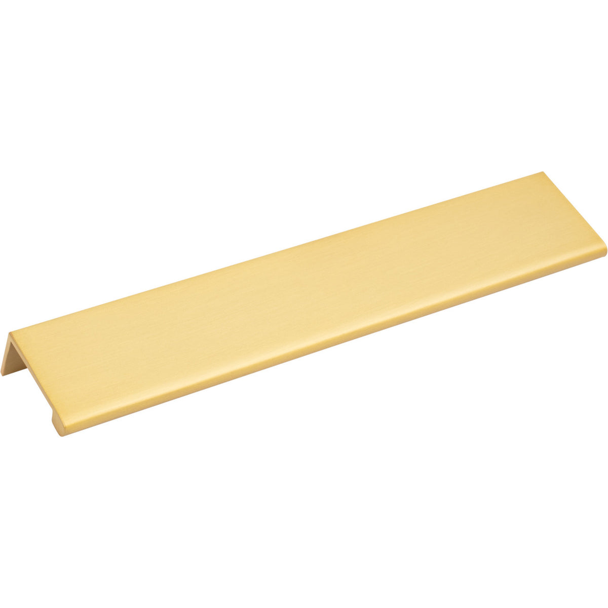 Elements A500-8ABG: 90mm cc Edgefield Finger Cabinet Pull - Aluminum Brushed Gold
