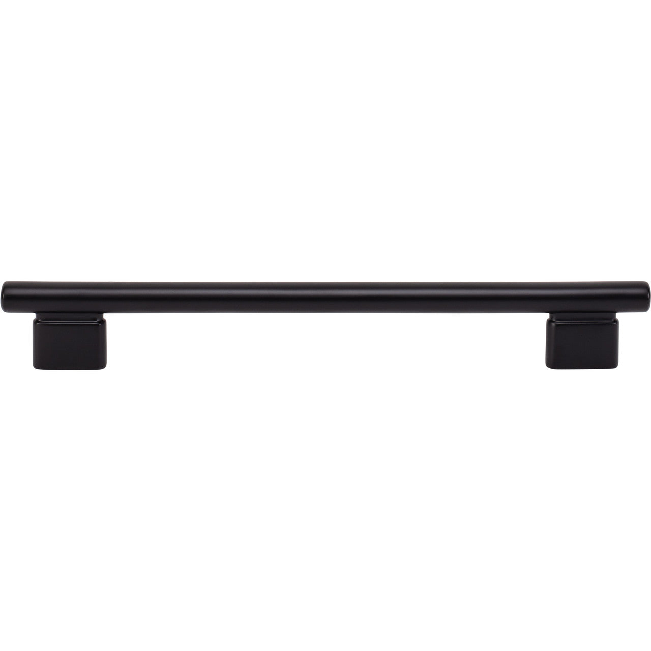 Atlas A515-BL: 192mm cc Holloway Round Bar  Cabinet Pull - Matte Black