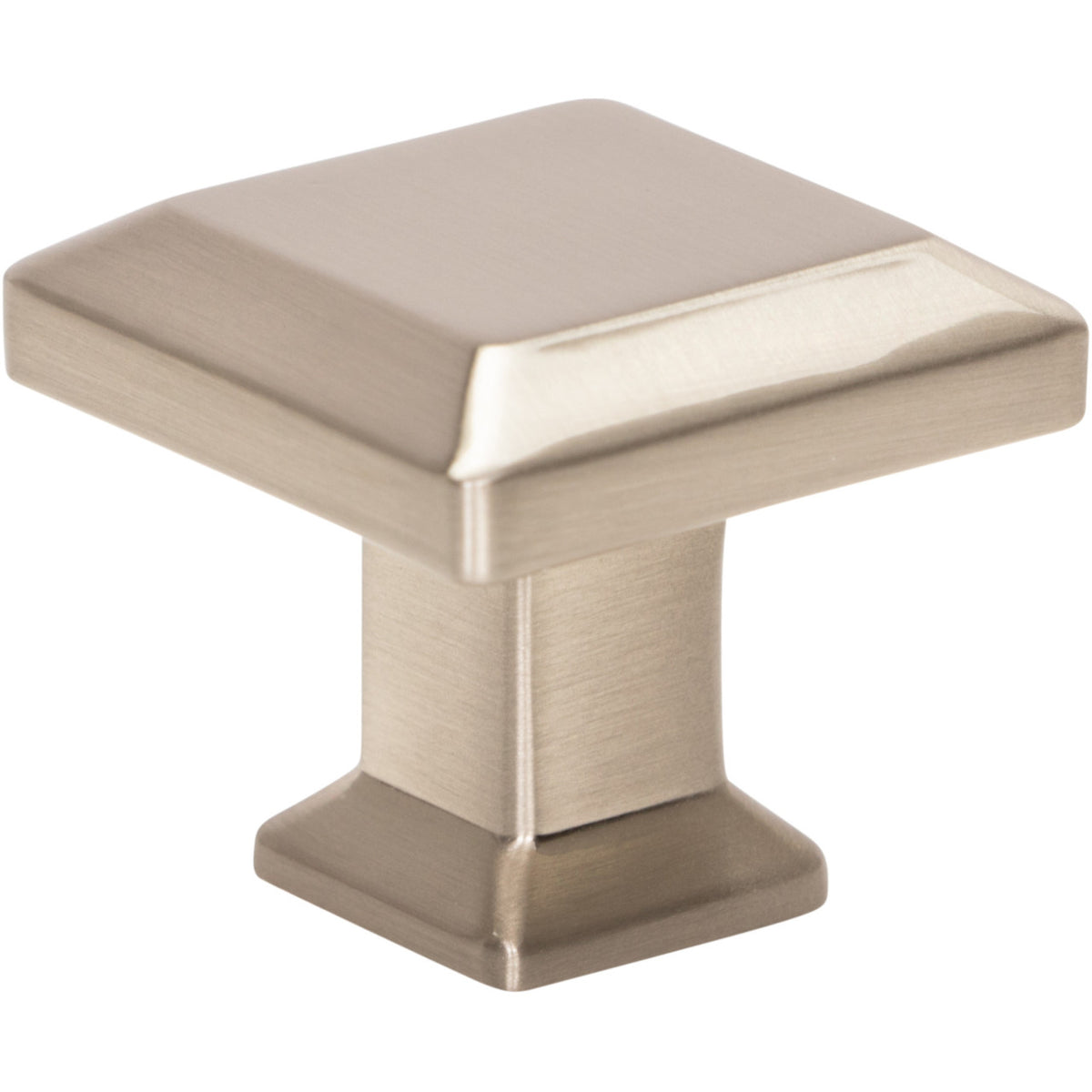 Atlas A660-BRN: 1-1/4" Sweetbriar Lane Cabinet Knob - Brushed Nickel
