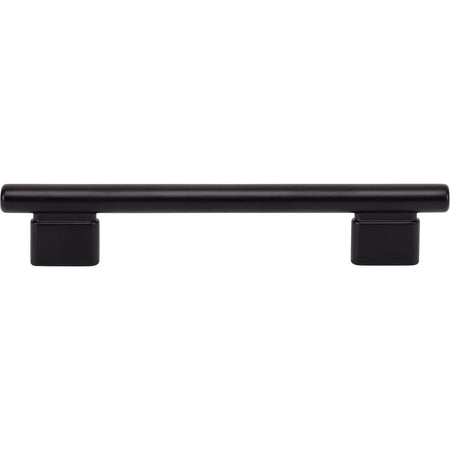 Atlas A513-BL: 128mm cc Holloway Round Bar  Cabinet Pull - Matte Black