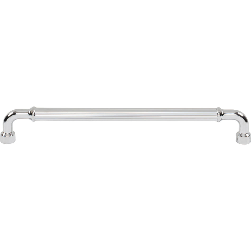 Top Knobs TK3406PC: 8-13/16" cc Pemberton Cabinet Pull - Polished Chrome