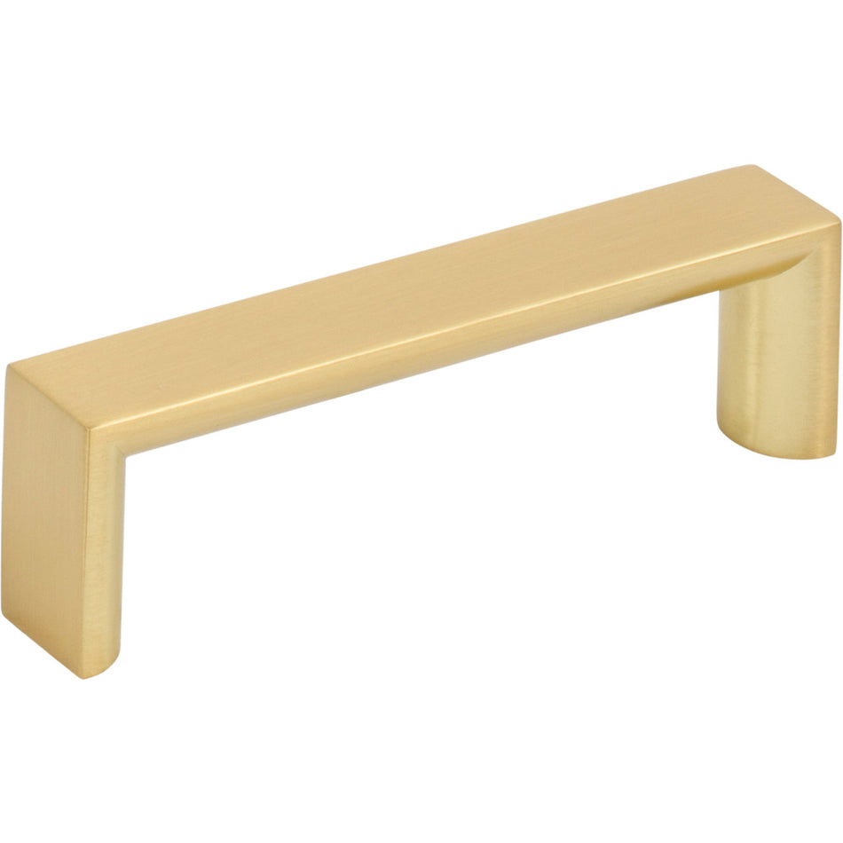 Elements 827-96BG: 96mm cc Walker Cabinet Pull - Brushed Gold