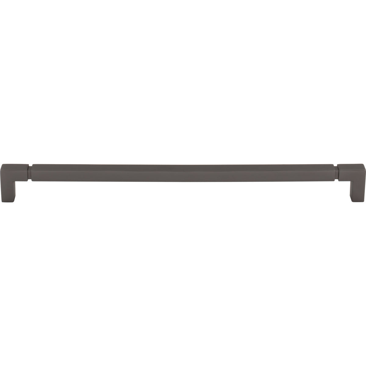 Top Knobs TK3226AG: 12" cc Langston Cabinet Pull - Ash Gray