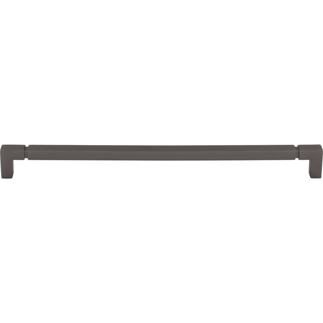 Top Knobs TK3226AG: 12" cc Langston Cabinet Pull - Ash Gray
