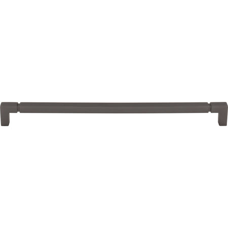 Top Knobs TK3226AG: 12" cc Langston Cabinet Pull - Ash Gray