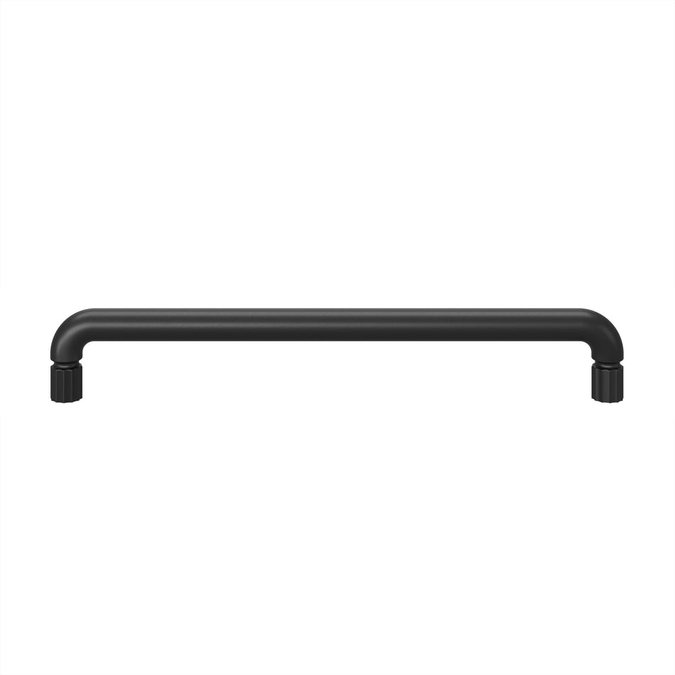 Atlas A6048-BL: 12" cc Amplify Appliance Pull - Matte Black