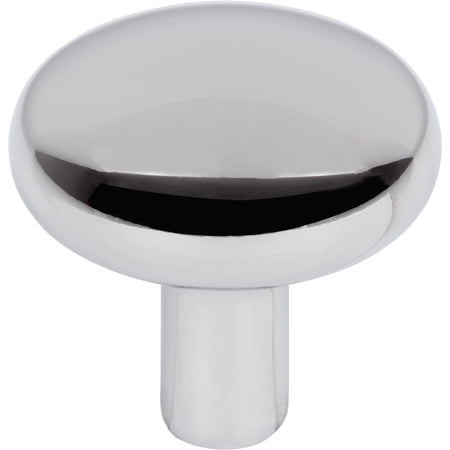 Jeffrey Alexander 329PC: 1-1/4" Loxley Mushroom Cabinet Knob - Polished Chrome