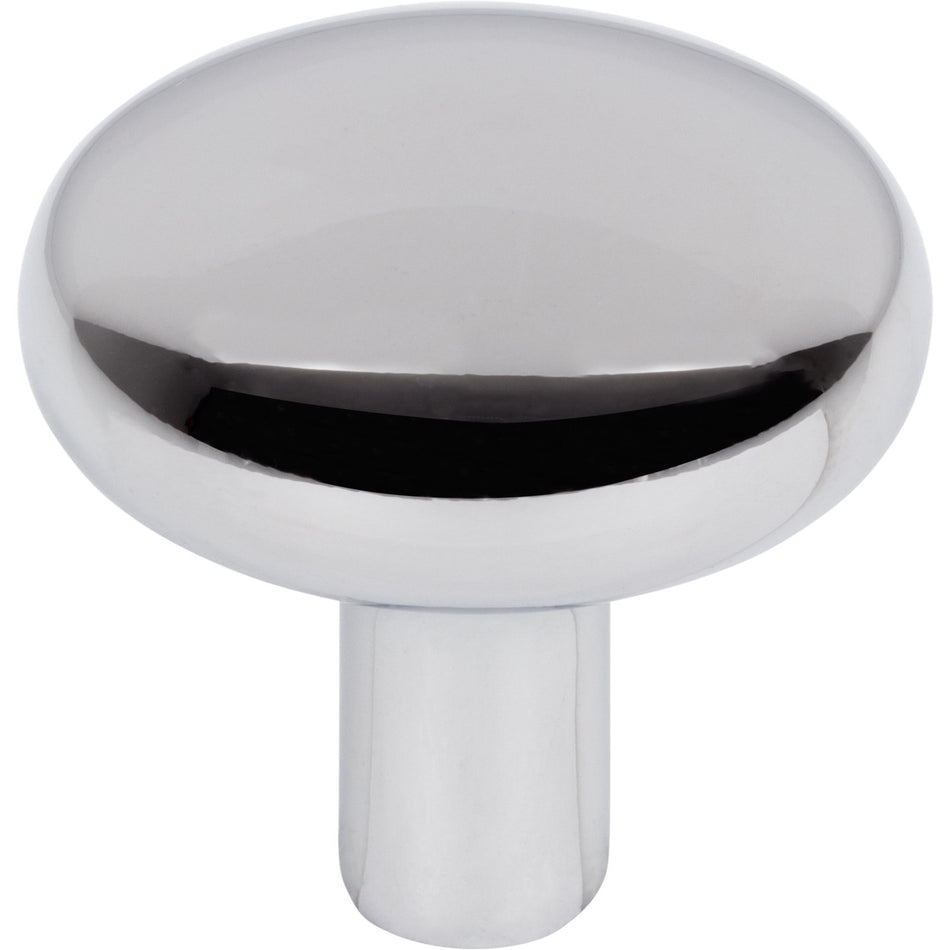 Jeffrey Alexander 329PC: 1-1/4" Loxley Mushroom Cabinet Knob - Polished Chrome