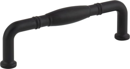 Jeffrey Alexander Z290-96-MB: 96mm cc Durham Cabinet Pull - Matte Black