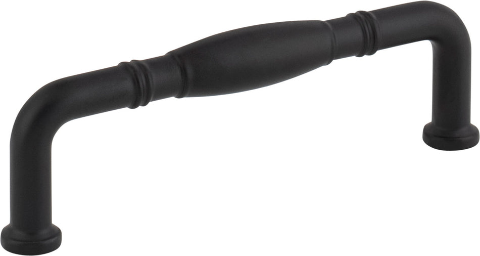 Jeffrey Alexander Z290-96-MB: 96mm cc Durham Cabinet Pull - Matte Black