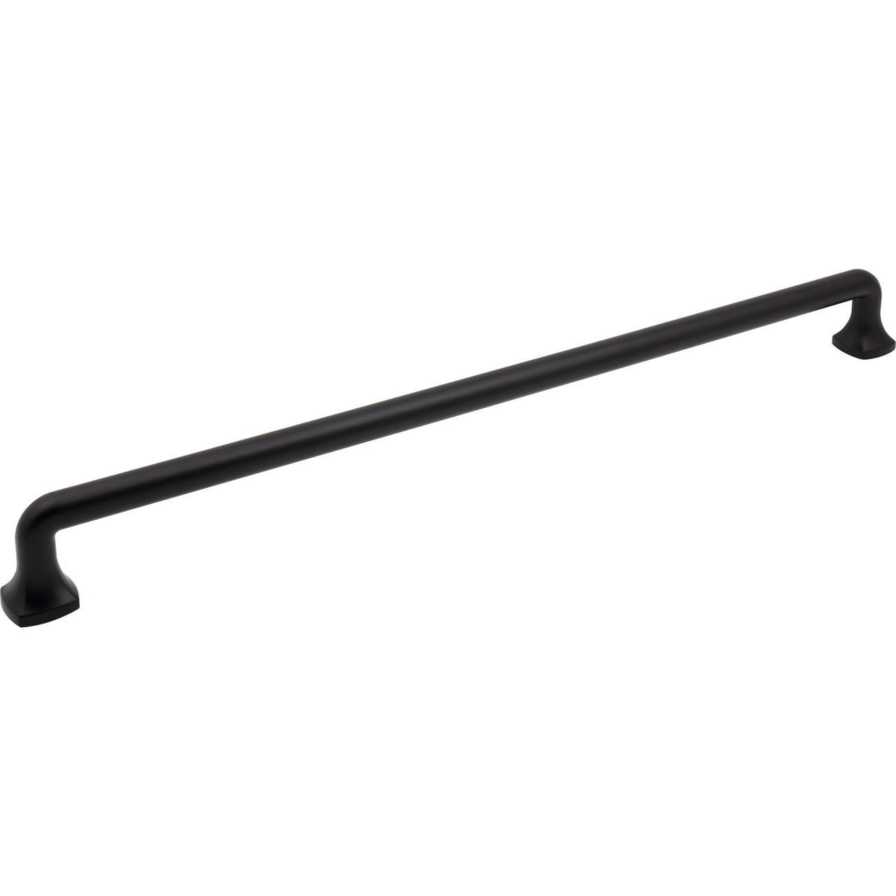 Jeffrey Alexander 663-18MB: 18" cc Griffin Appliance Pull - Matte Black
