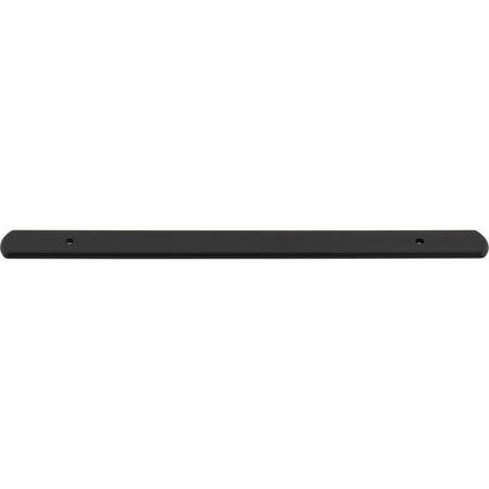 Top Knobs TK3274BLK: 10-5/8" Wescott  Backplate - Flat Black