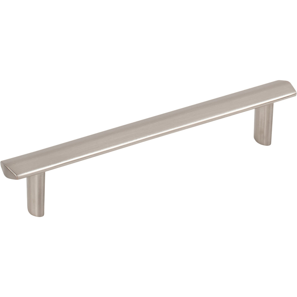 Elements 641-128SN: 128mm cc William Bar Cabinet Pull - Satin Nickel