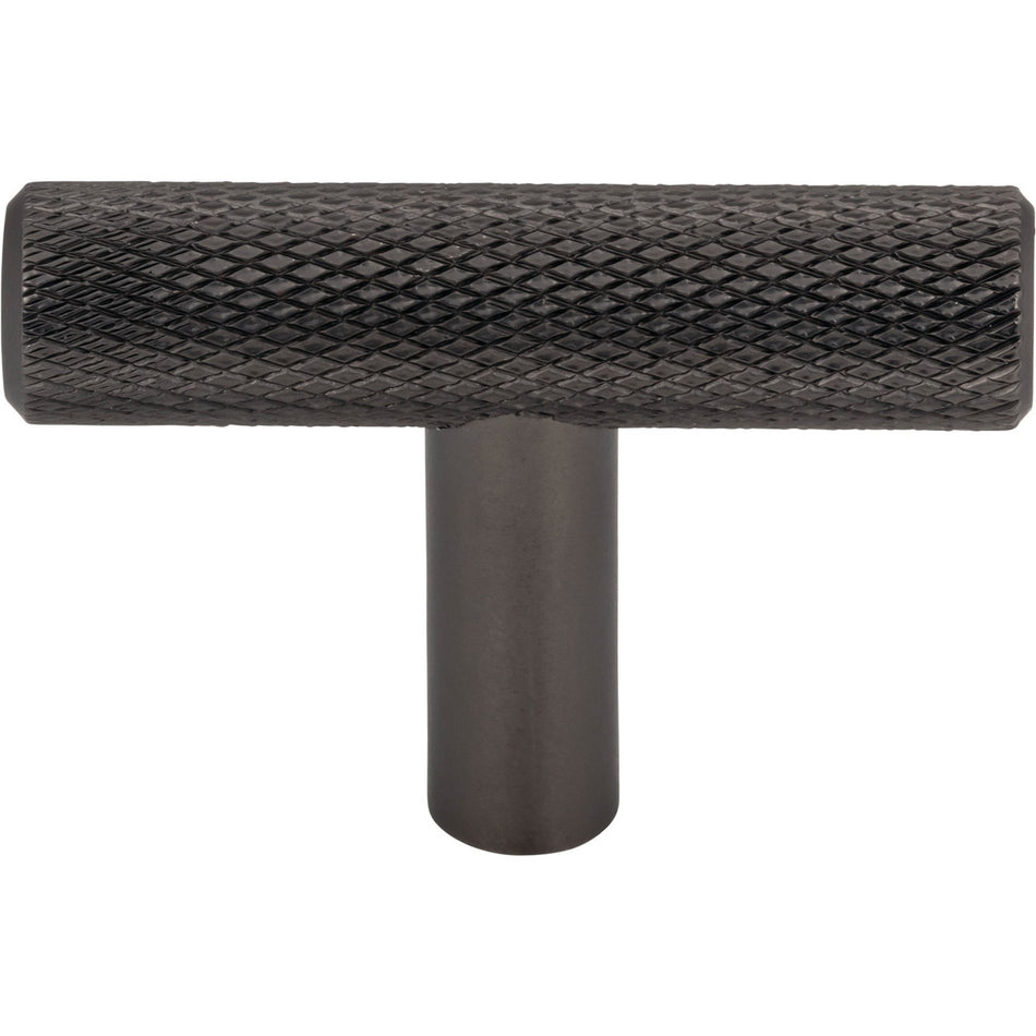 Top Knobs TK3240AG: 2" Prestwick T-Bar Cabinet Knob - Ash Grey
