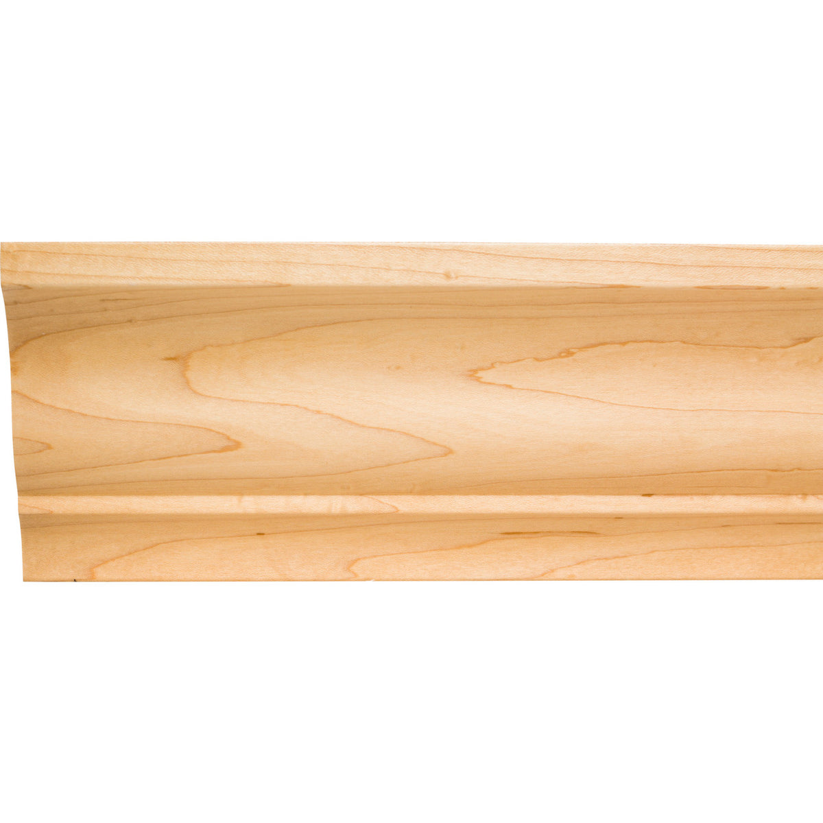 Hardware Resources SC12HMP: 5-1/2" x 11/16" Standard Crown Moulding - Hard Maple