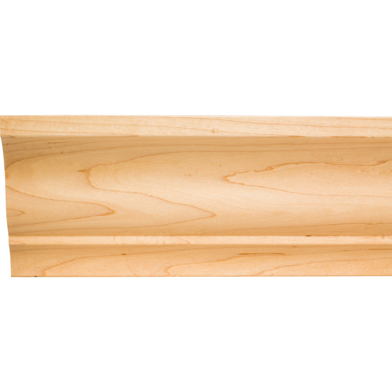 Hardware Resources SC12HMP: 5-1/2" x 11/16" Standard Crown Moulding - Hard Maple