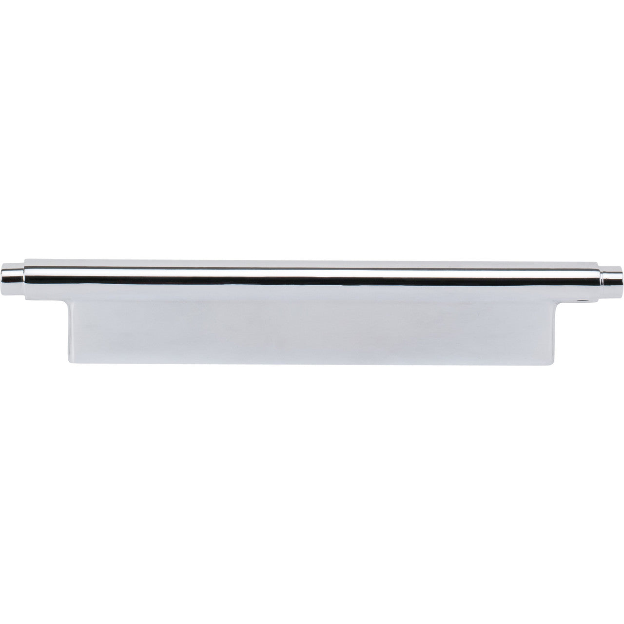 Atlas A533-CH: 128mm cc Kayden Round Bar Cabinet Pull - Polished Chrome