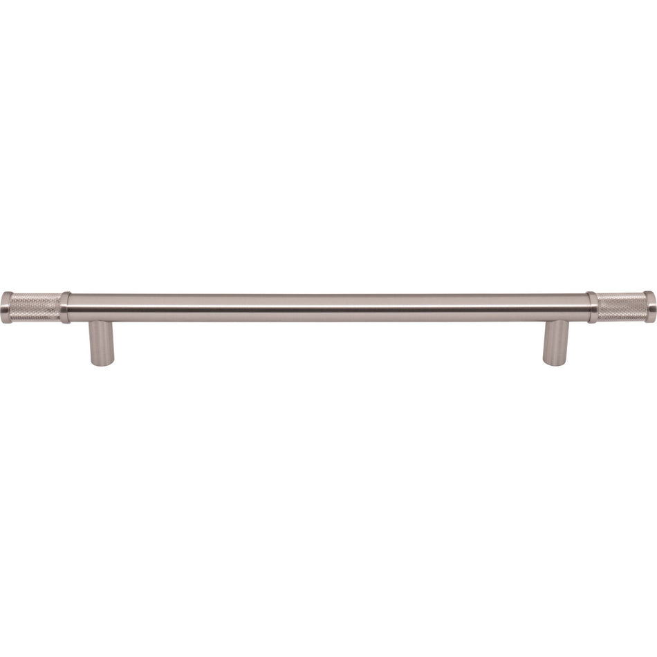 Top Knobs TK3238BSN: 12" cc Burnham Bar Cabinet Pull - Brushed Satin Nickel