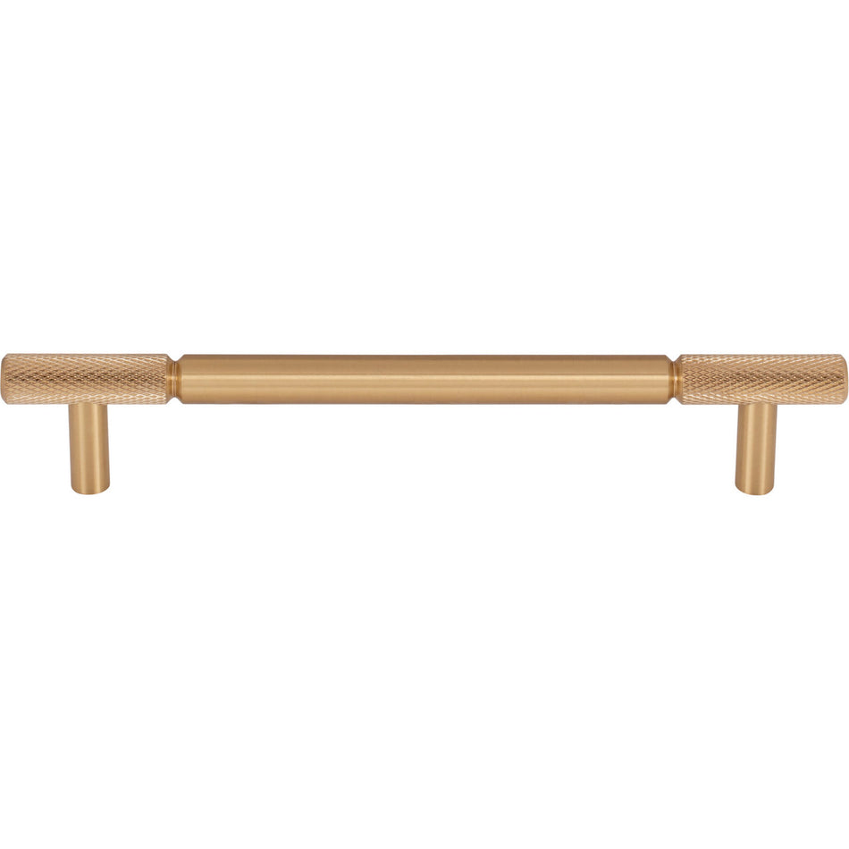 Top Knobs TK3242HB: 6-5/16" cc Prestwick Bar Cabinet Pull - Honey Bronze