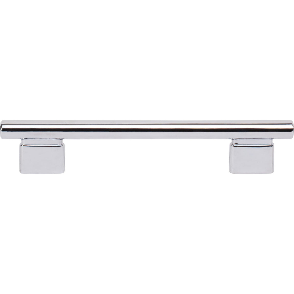 Atlas A513-CH: 128mm cc Holloway Round Bar  Cabinet Pull - Polished Chrome