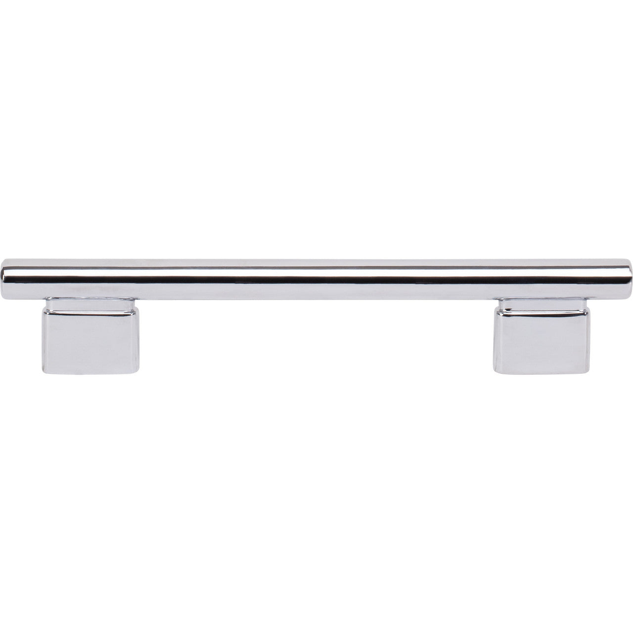 Atlas A513-CH: 128mm cc Holloway Round Bar  Cabinet Pull - Polished Chrome